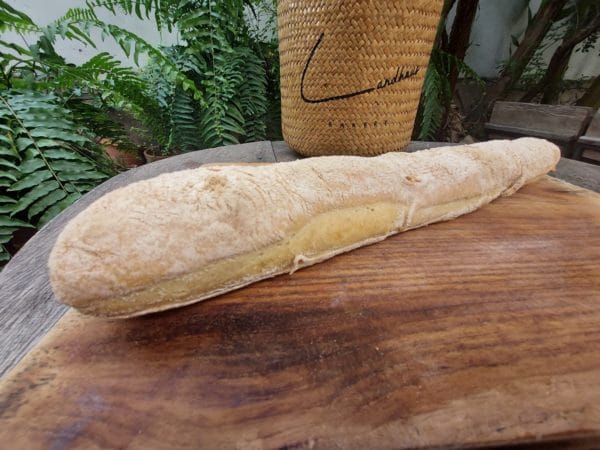 Rustical Baguette made with Sourdough